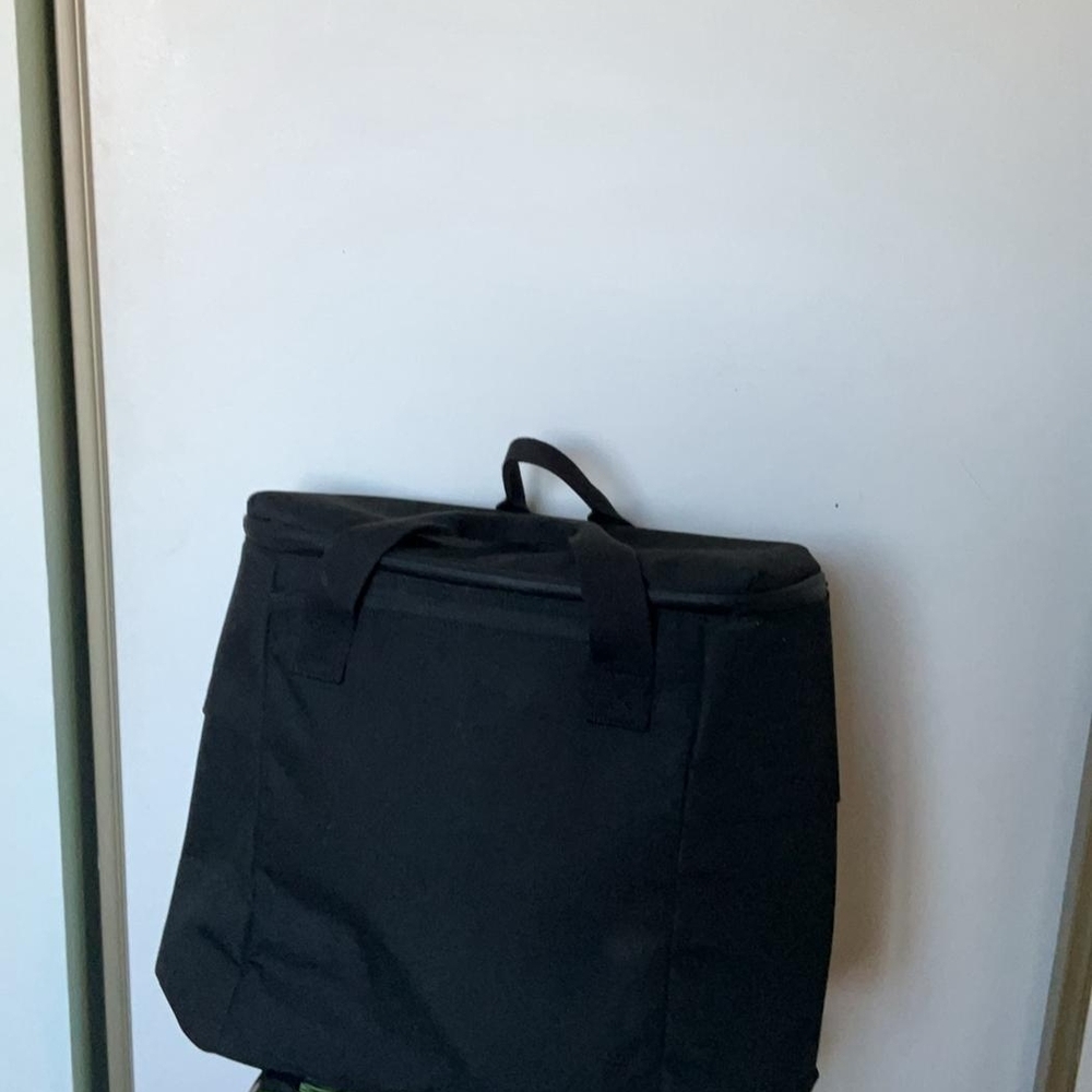 Black Bike Bag
